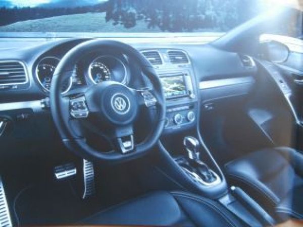 VW Golf VII R Cabriolet Prospekt Mai 2014 NEU