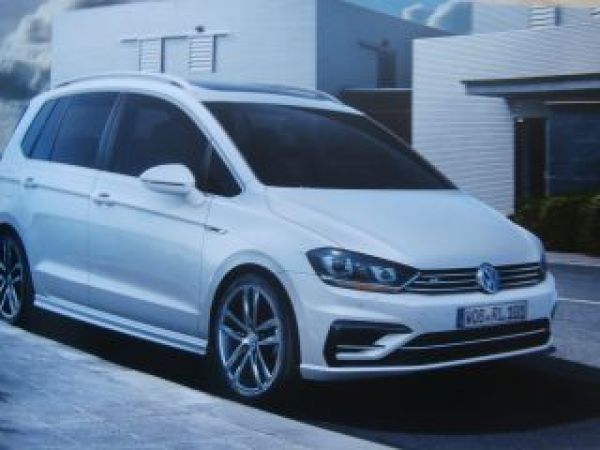 VW Golf Sportsvan +R-Line Prospekt Oktober 2015 NEU