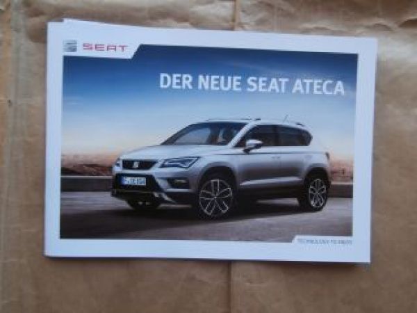 Seat Ateca Xcellence Style Reference Prospekt+Preisliste März 20