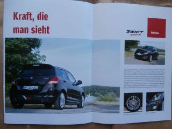 Suzuki Swift +Sport Prospekt Januar 2016 NEU