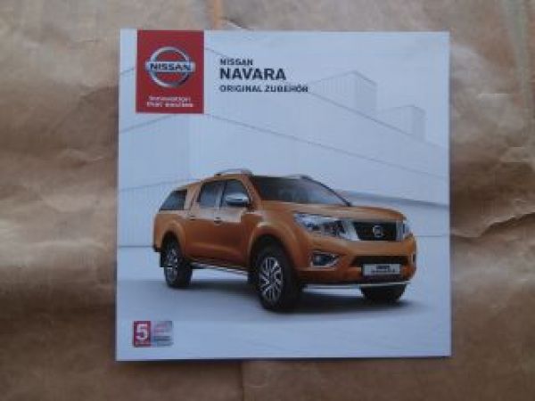 Nissan Navara Original Zubehör November 2015