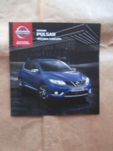 Nissan Pulsar +Prospekt +Zubehör Juli 2015