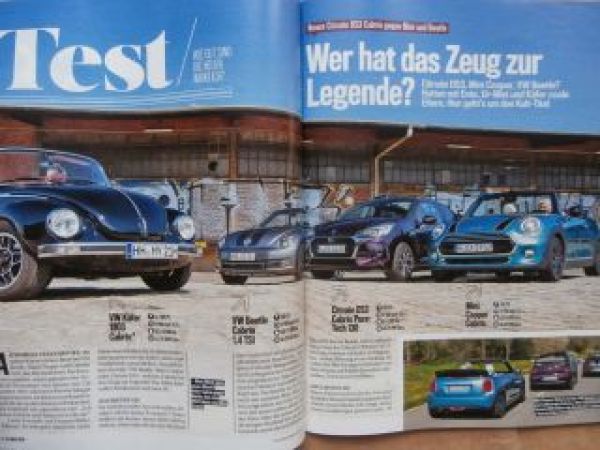 Auto Bild 19/2016 F30 vs. Giulia,X4 F26 vs. F-Pace, F10 vs. BR21