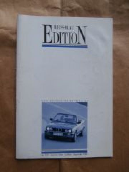 Edition Weiss Blau Nr.125 6+7/2004 BMW 700, M1 Procar,E30 Cabrio