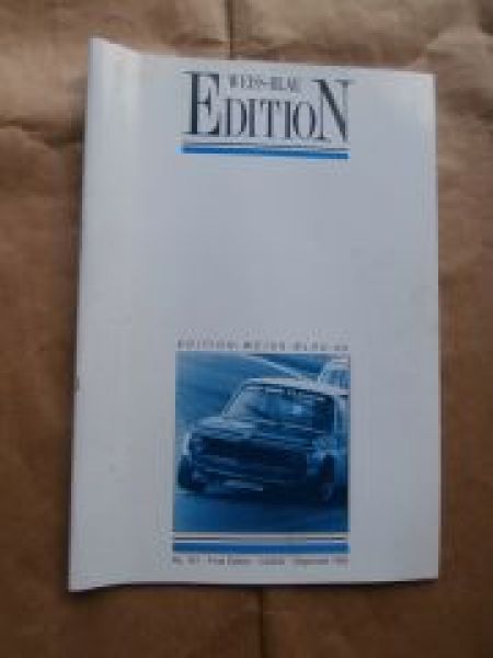 Edition Weiss Blau Nr.161 Final Edition Korsika M3 E30, 02 +GS F