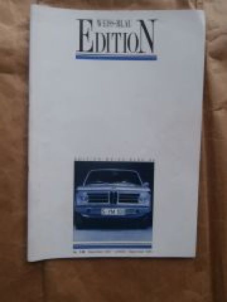 Edition Weiss Blau Nr.149 12/2007 Nullzwei,E24 Coupé Kaufberatun