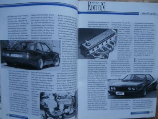 Edition Weiss Blau Nr.108 Neue Klasse,E24,E6 Touring