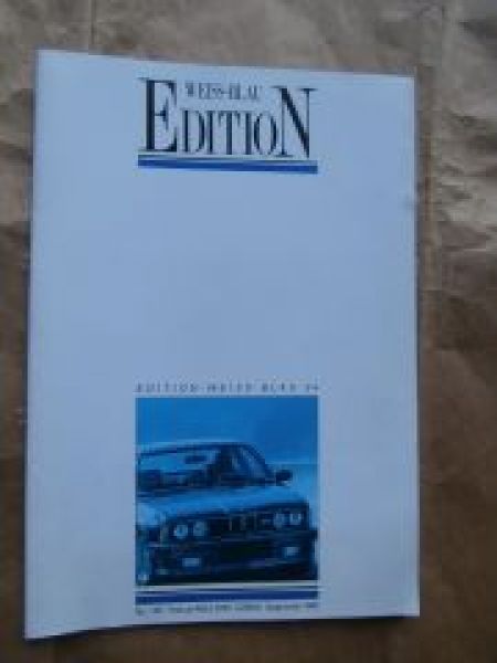 Edition Weiss Blau Nr.156 2+3/2009 Z1 Historie Teil3,M6 E24