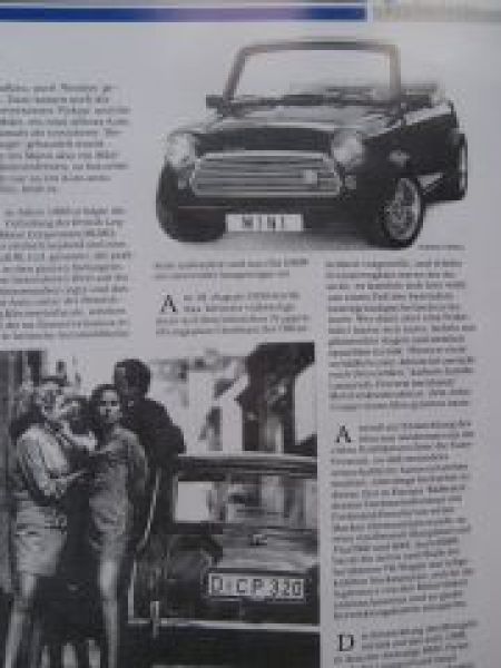 Edition Weiss Blau Nr.89 6+7/1999 40 Jahre Mini,2000tii,Alpina B