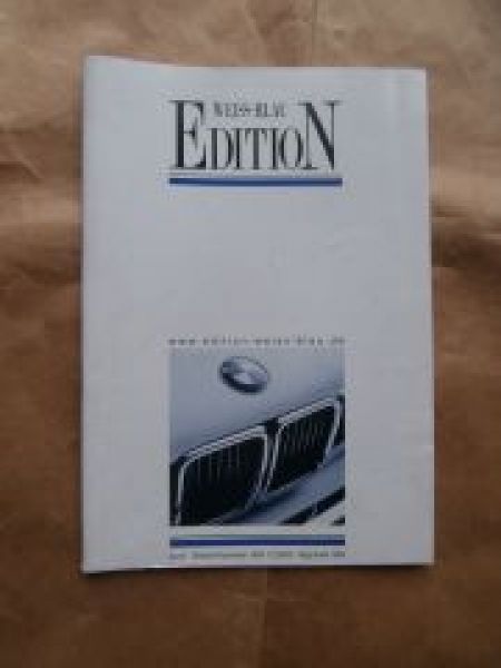 Edition Weiss Blau Nr.91 10+11/1999 Baur-Geschichte,2002,E21