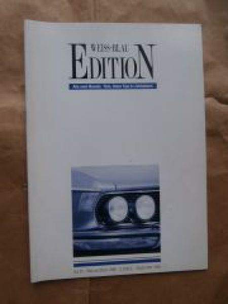 Edition Weiss Blau Nr.81 2+3/1998 Product Placement Z3 James Bond