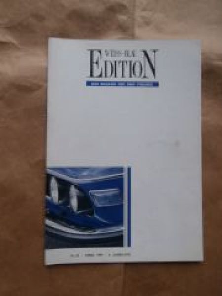 Edition Weiss Blau Nr.52 4/1993 Coupés Karmann +E9,600,