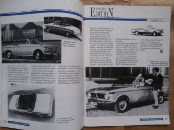 Edition Weiss Blau Nr.50 12/1992 Baur Cabriolets,1600-2,Walter K