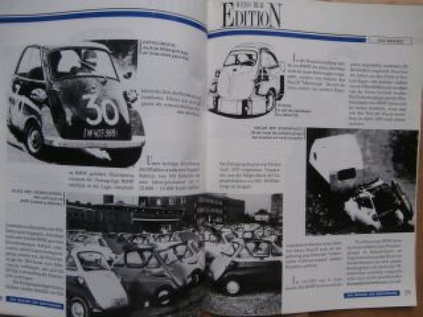 Edition Weiss Blau Nr.50 12/1992 Baur Cabriolets,1600-2,Walter K