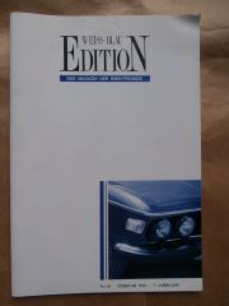 Edition Weiss Blau Nr. 45 2/1992 Neue Klasse 1500,Glas Historie,