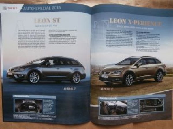 Auto Zeitung 6/2015 Seat Leon +SC 5D ST X-Perience Sonderdruck