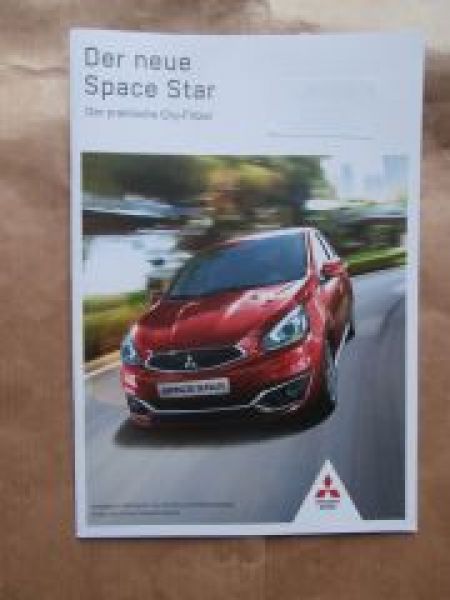 Mitsubishi Space Star Facelift April 2016 NEU