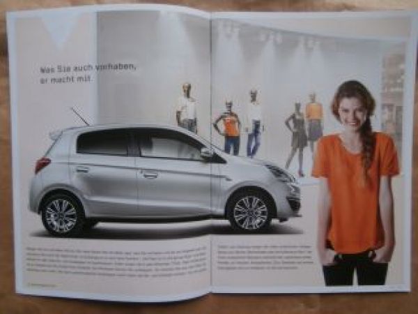 Mitsubishi Space Star Facelift April 2016 NEU