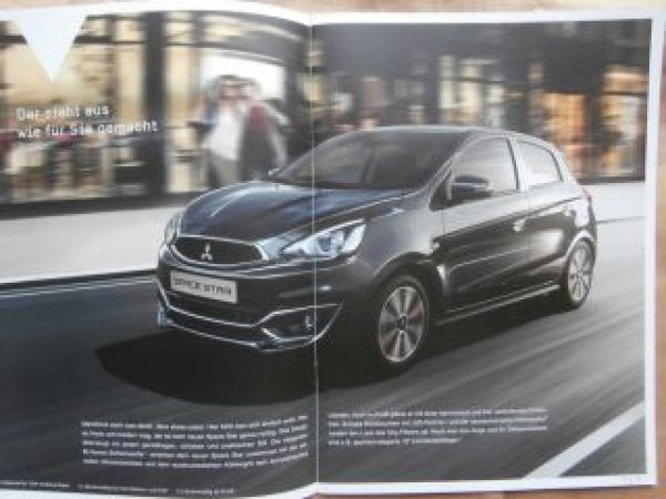 Mitsubishi Space Star Facelift April 2016 NEU