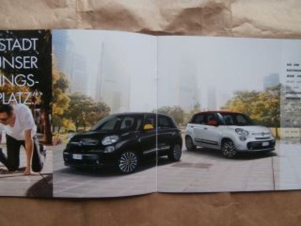 Fiat 500L Urban Edition Prospekt September 2015 NEU