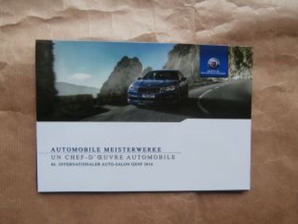 Alpina Heidegger Genf 2016 D3 F30 F31 D4 B3 B4 XD3 F25