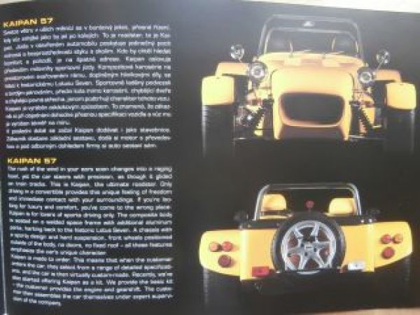 Kaipan 57 Prospekt Tschechien +deutsche Preisliste NEU