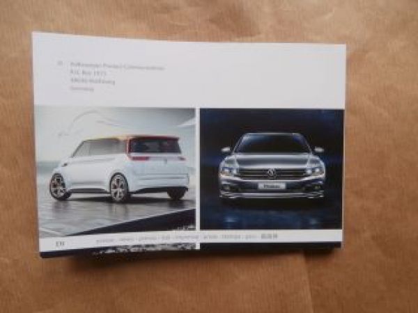 VW Genf Motor Show 2016 Englisch BUDD-e Phideon