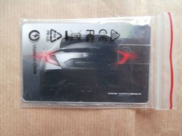 Honda Civic Hatchback Prototyp Presse Stick Genf 2016 NEU