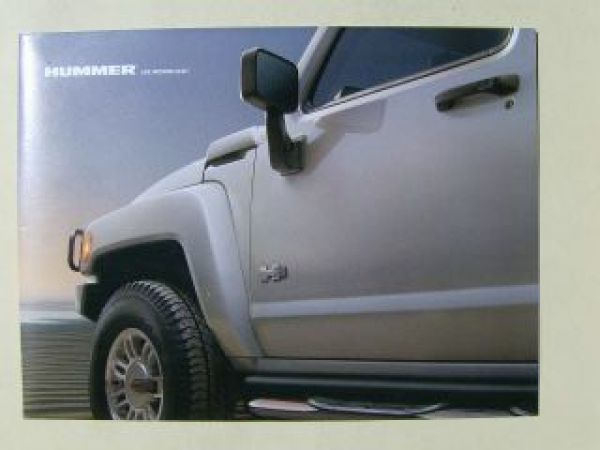 Hummer Prospekt 2004 H1 Alpha H2 H3 +Poster NEU