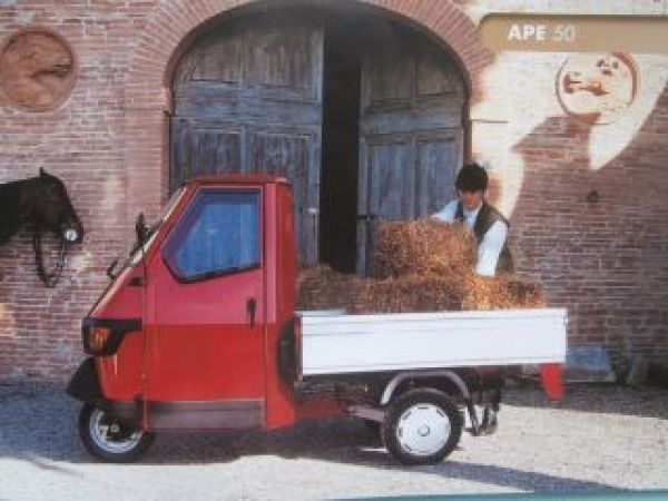 Piaggio Ape Leichttransporter 2014 Modelle Ausstattung Technik