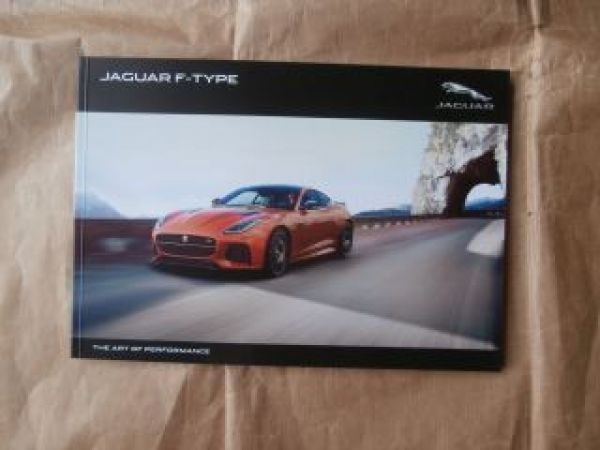 Jaguar F-Type Mdj.2017 April 2016 NEU