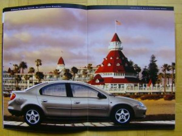 Chrysler Neon Prospekt 9/1999 NEU