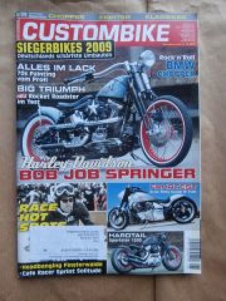 custombike 6/2009 Rocked Roadster, Suzuki M1500, Sportster  1200