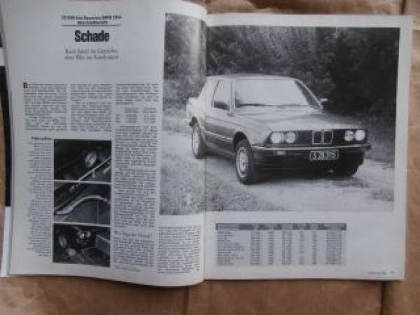 auto revue 4/1986 Diesel: Alfa 75TD,Audi 80TD, 324d E30,BX17RD,