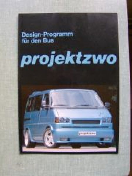 projektzwo Design-Programm VW Bus T4 9/1991 Prospekt