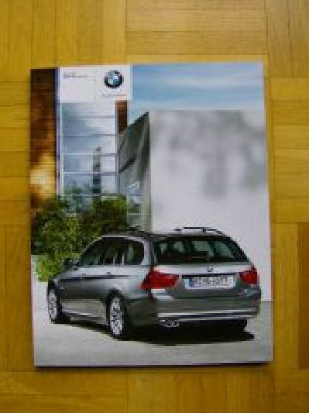 BMW 3er Touring E91 Prospekt 2/2008 Facelift +Individual