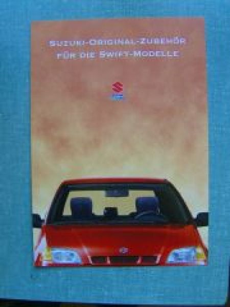 Suzuki Swift Original Zubehör Prospekt 9/1998 NEU