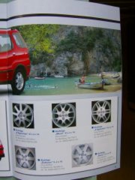 Suzuki Ignis Zubehör Prospekt 7/2003 NEU