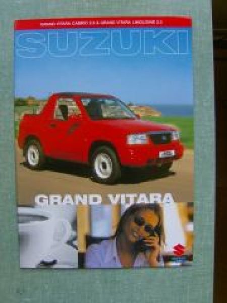 Suzuki Grand Vitara Cabrio & Limousine 2.0 Prospekt  2/2001