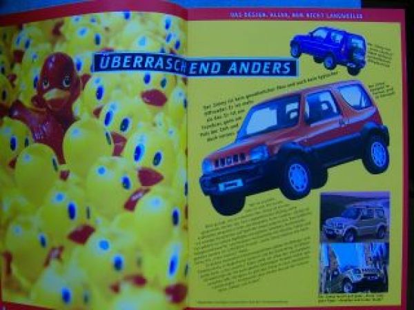 Suzuki Neue Jimny Prospekt 1/1999 NEU
