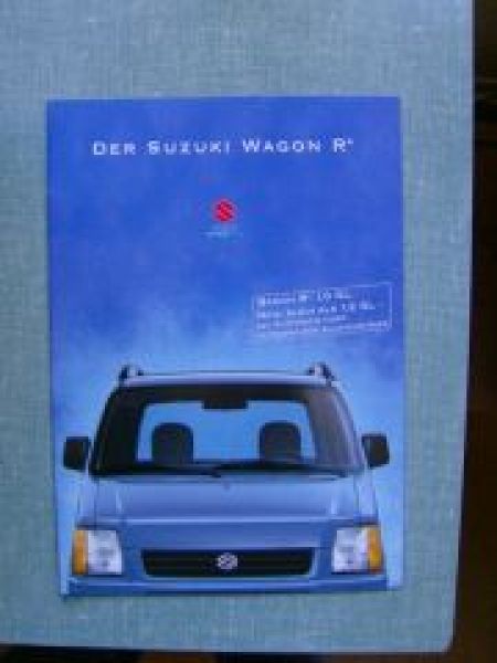 Suzuki Wagon R+ Prospekt 7/1998 NEU