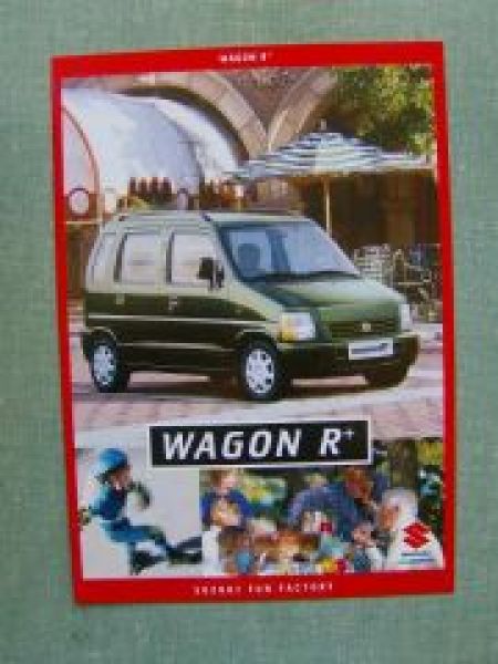 Suzuki Wagon R+ Prospekt 9/1999 NEU
