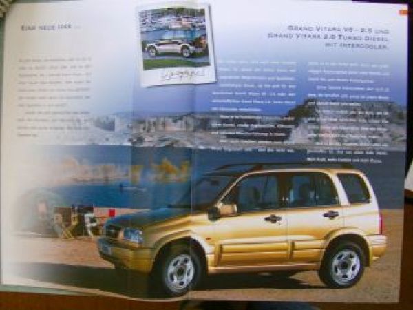Suzuki Grand Vitara V6 2.5 und 2.0 TD 8/1998 NEU