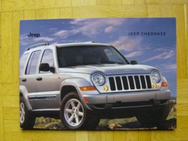 Jeep Cherokee Prospekt 8/2005 NEU