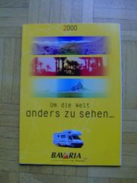 Bavaria by Frankia Teilintegrierte +Alkoven Prospekt 2000