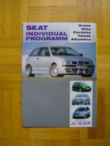 Je Design Seat Individual Programm Arosa Ibiza Cordoba Toledo Al