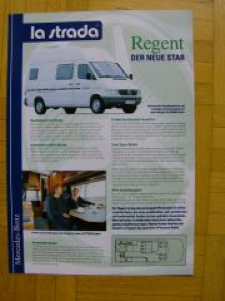 la strada Regend Mercedes Benz Sprinter 9/1999 NEU