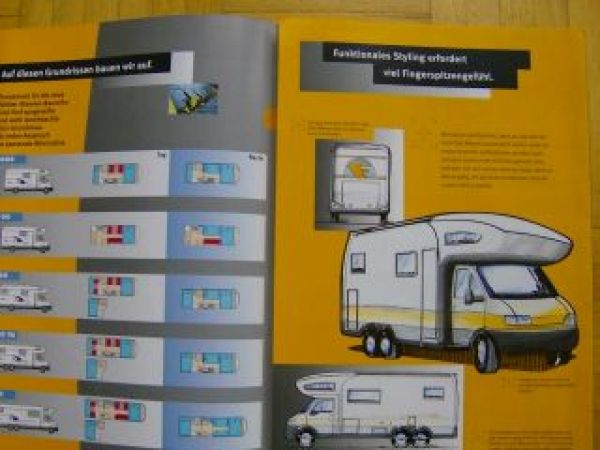 Niesmann+Bischoff Alkoven Prospekt+Journal  2000 NEU