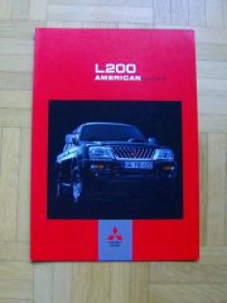 Mitsubishi L200 American Sport2 Prospekt 2/2003 NEU
