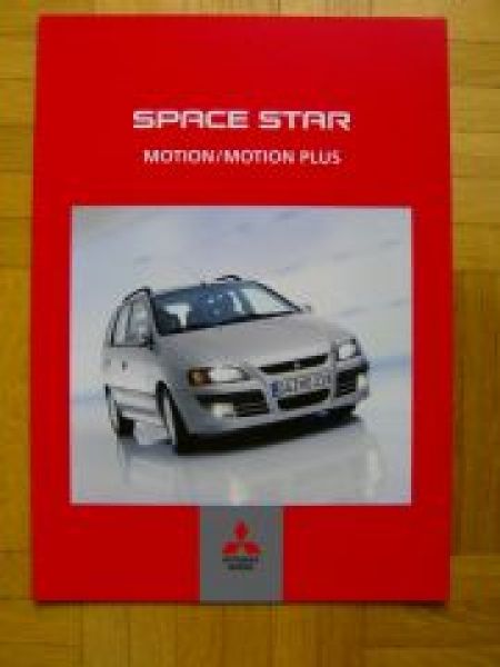 Mitsubishi Space Star Motion/Motion Plus 2/2004 Prospekt